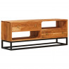 Szafka pod telewizor z szufladą Naturalny 110 x 30 x 44 cm