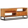 Szafka pod telewizor z szufladą Naturalny 110 x 30 x 44 cm