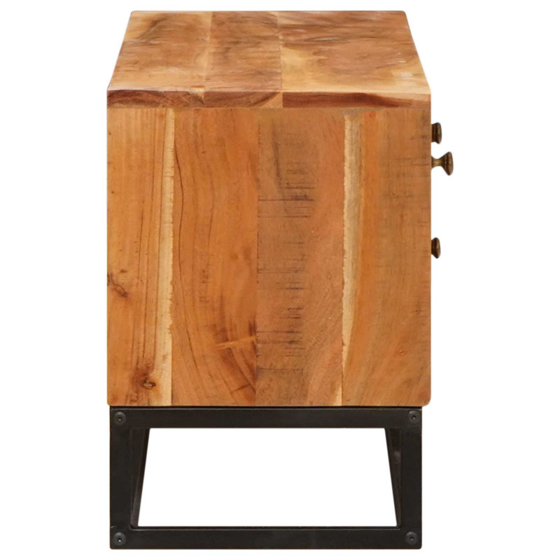 Szafka pod telewizor z szufladą Naturalny 110 x 30 x 44 cm
