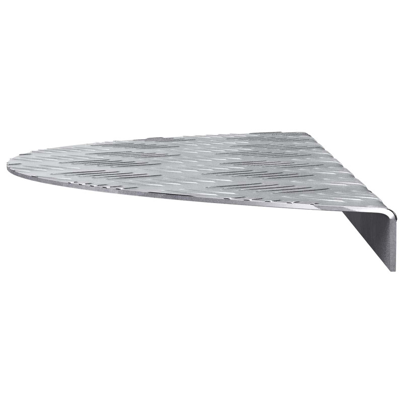 Stopień Półksiężyc 5 pcs Srebrny 60 x 18 x 2,5 cm Aluminium