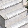 Stopień Prostokątny 10 pcs Srebrny 60 x 18 x 2,5 cm Aluminium