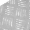 Stopień Prostokątny 15 pcs Srebrny 60 x 18 x 2,5 cm Aluminium