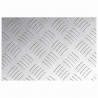 Stopień Prostokątny 2 pcs Srebrny 30 x 20 cm Aluminium