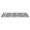 Stopień Prostokątny 4 pcs Srebrny 30 x 20 cm Aluminium