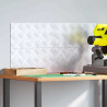 Stopień Prostokątny 4 pcs Srebrny 40 x 20 cm Aluminium