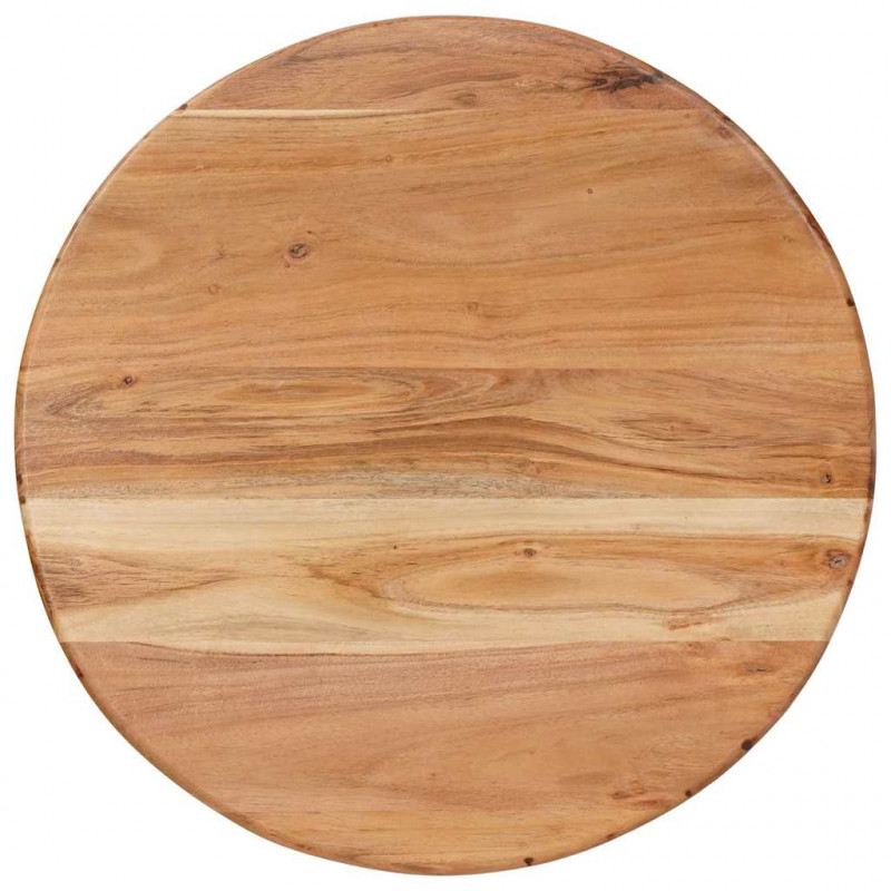 Nesting Stoły Kawowe 2 pcs Brązowy Lite Drewno Akacji
