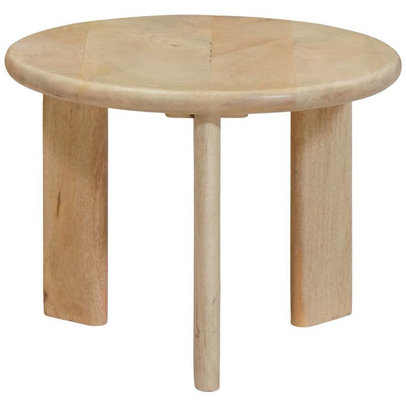 Nesting Stoły Kawowe 2 pcs Czarny Drewno z mango