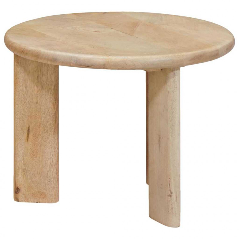 Nesting Stoły Kawowe 2 pcs Czarny Drewno z mango