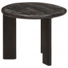 Nesting Stoły Kawowe 2 pcs Biały Drewno z mango