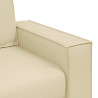 Sofa Kremowy 100 x 80 x 84 cm tkanina