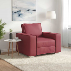 Sofa Czerwone wino 100 x 80 x 84 cm tkanina
