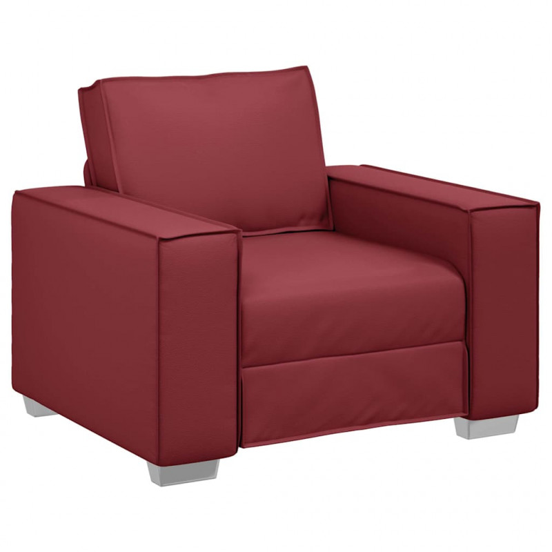 Sofa Czerwone wino 100 x 80 x 84 cm tkanina