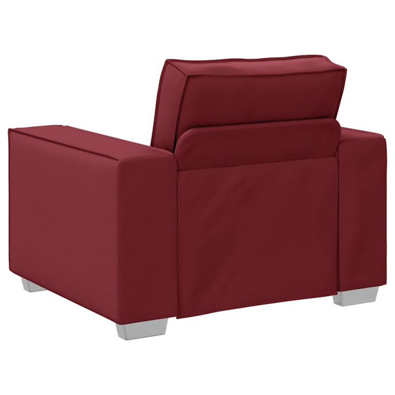 Sofa Czerwone wino 100 x 80 x 84 cm tkanina