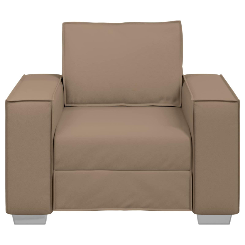 Sofa Cappuccino 100 x 80 x 84 cm tkanina