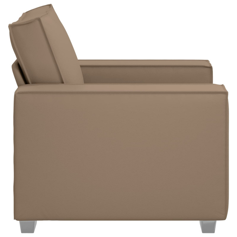 Sofa Cappuccino 100 x 80 x 84 cm tkanina
