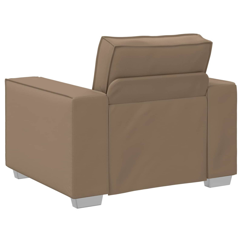 Sofa Cappuccino 100 x 80 x 84 cm tkanina