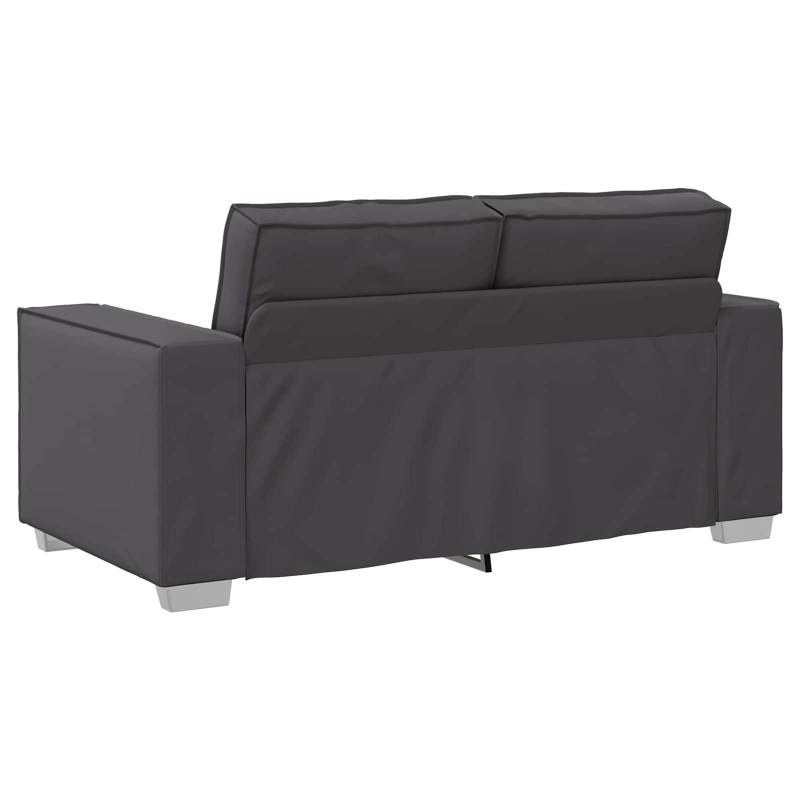 Sofa Szary 160 x 80 x 84 cm tkanina