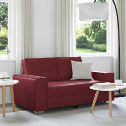 Sofa Czerwone wino 160 x 80 x 84 cm tkanina
