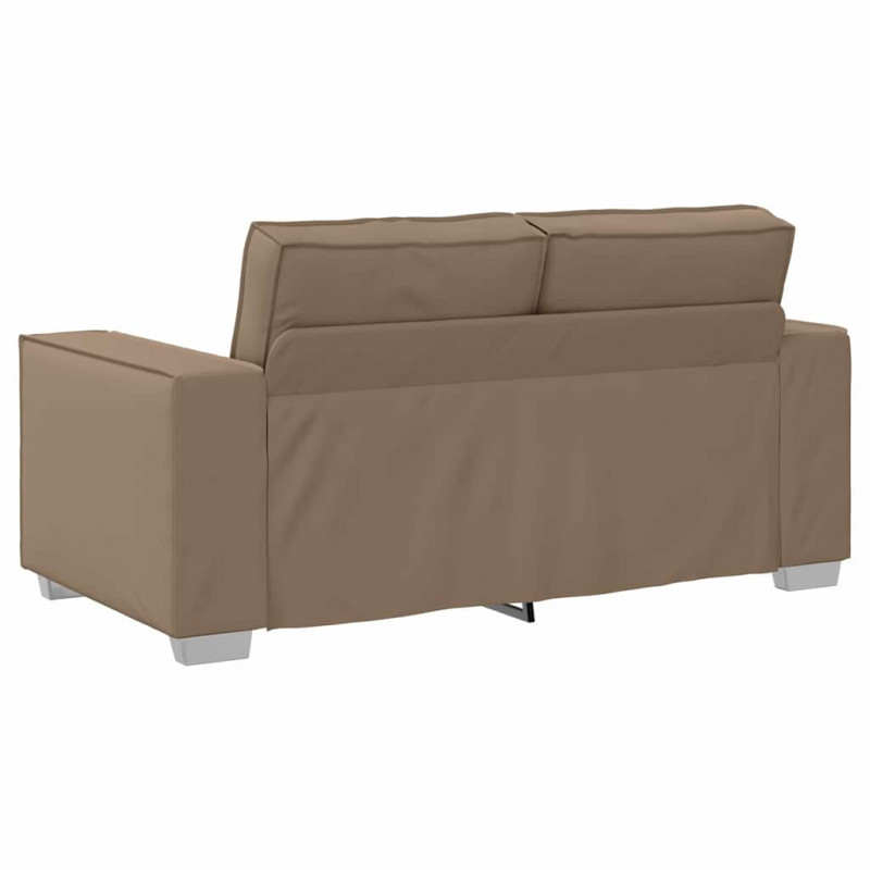Sofa Cappuccino 160 x 80 x 84 cm tkanina