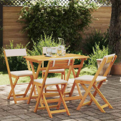 Zestaw bistro 5 pcs Olej Naturalny Lite Drewno Akacji