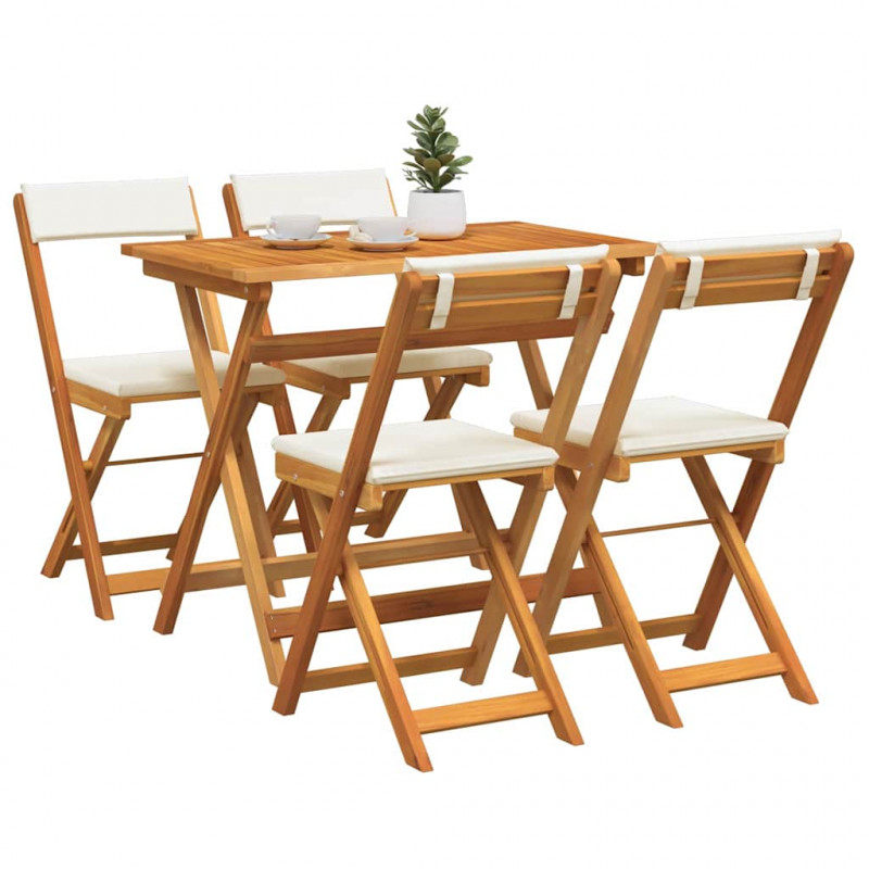 Zestaw bistro 5 pcs Olej Naturalny Lite Drewno Akacji