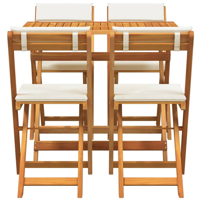 Zestaw bistro 5 pcs Olej Naturalny Lite Drewno Akacji