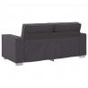 Sofa Szary 180 x 80 x 84 cm tkanina