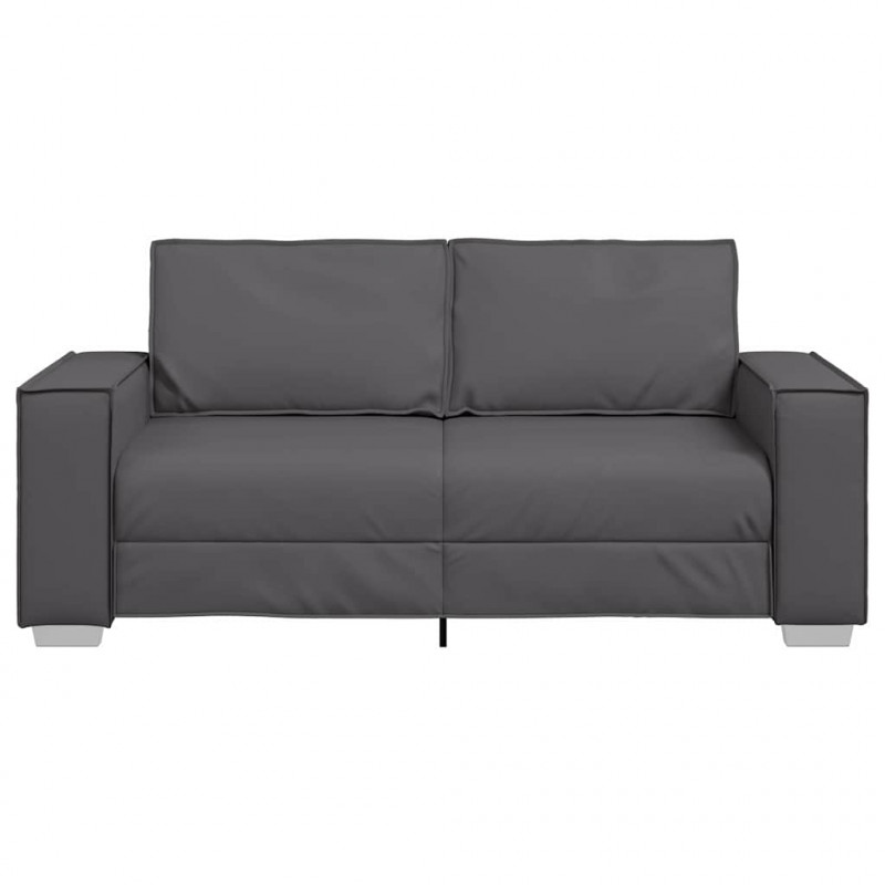 Sofa Szary 180 x 80 x 84 cm tkanina