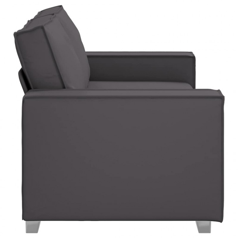 Sofa Szary 180 x 80 x 84 cm tkanina