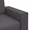 Sofa Szary 180 x 80 x 84 cm tkanina