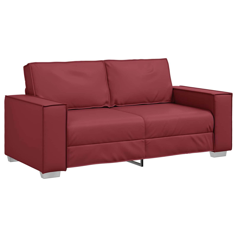 Sofa Czerwone wino 180 x 80 x 84 cm tkanina