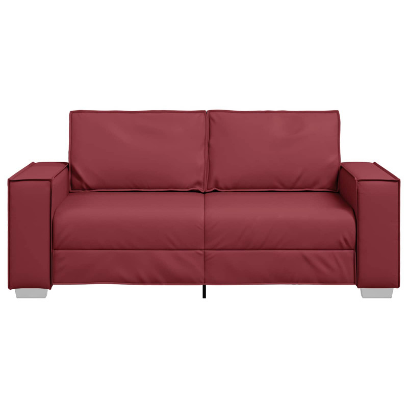 Sofa Czerwone wino 180 x 80 x 84 cm tkanina