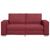 Sofa Czerwone wino 180 x 80 x 84 cm tkanina