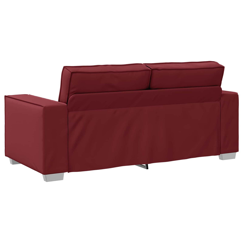 Sofa Czerwone wino 180 x 80 x 84 cm tkanina