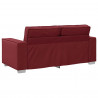 Sofa Czerwone wino 180 x 80 x 84 cm tkanina