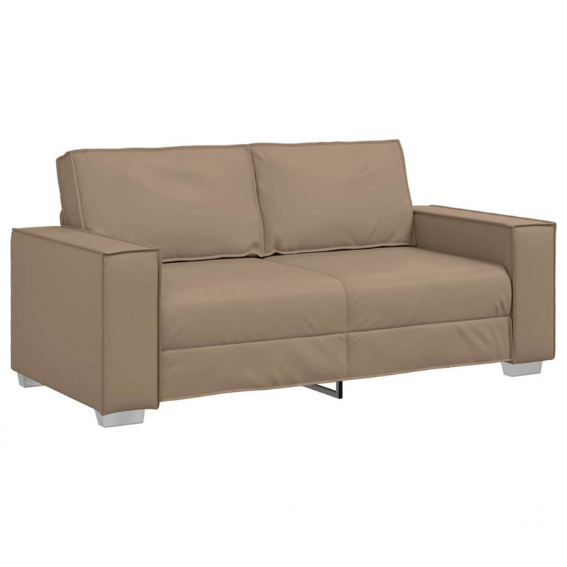 Sofa Cappuccino 180 x 80 x 84 cm tkanina