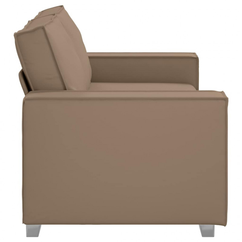 Sofa Cappuccino 180 x 80 x 84 cm tkanina