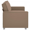 Sofa Cappuccino 180 x 80 x 84 cm tkanina