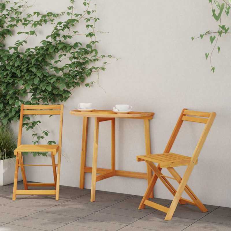 Zestaw bistro 3 pcs Olej Naturalny Lite Drewno Akacji