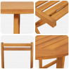 Zestaw bistro 3 pcs Olej Naturalny Lite Drewno Akacji