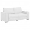 Sofa Biały 180 x 80 x 84 cm tkanina