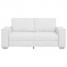 Sofa Biały 180 x 80 x 84 cm tkanina