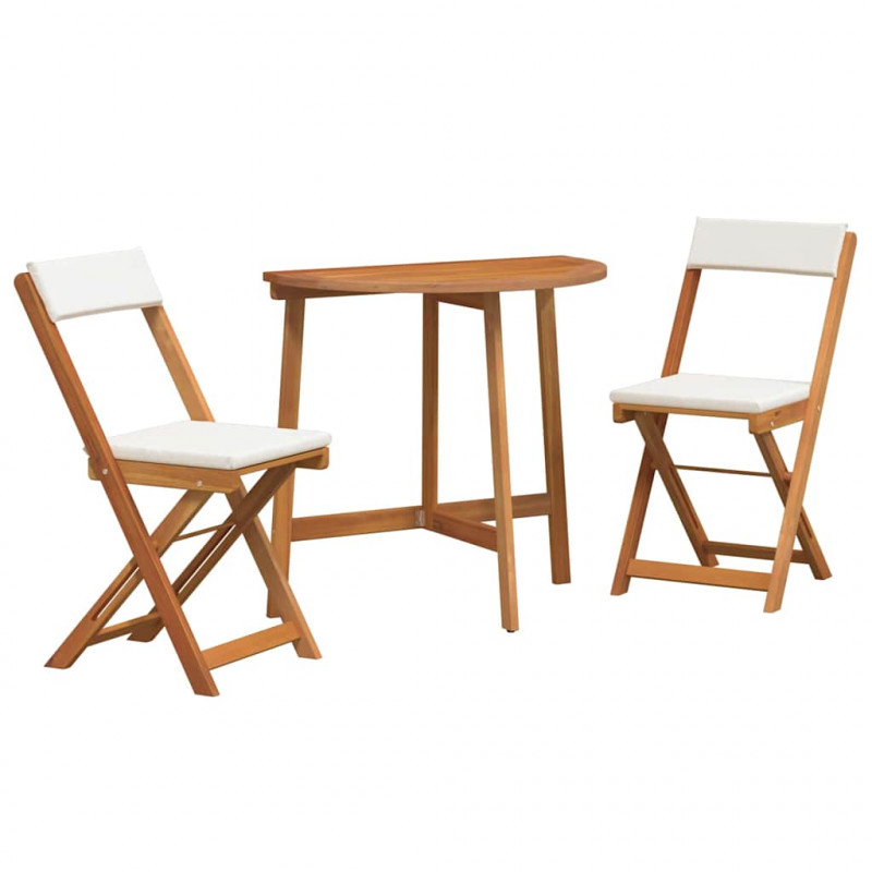 Zestaw bistro 3 pcs Olej Naturalny Lite Drewno Akacji