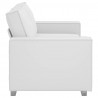 Sofa Biały 180 x 80 x 84 cm tkanina