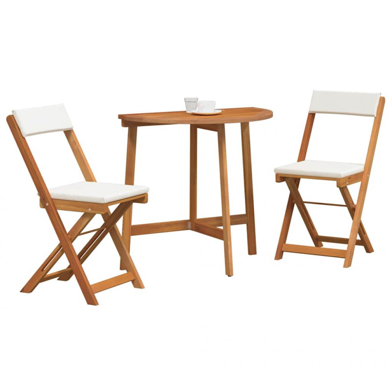 Zestaw bistro 3 pcs Olej Naturalny Lite Drewno Akacji