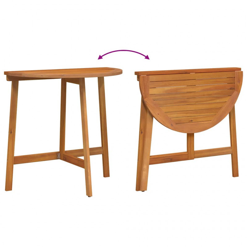 Zestaw bistro 3 pcs Olej Naturalny Lite Drewno Akacji