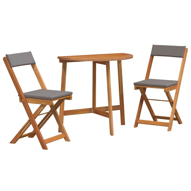 Zestaw bistro 3 pcs Olej Naturalny Lite Drewno Akacji