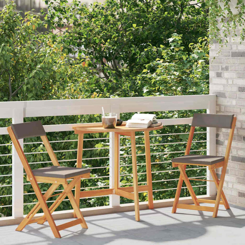 Zestaw bistro 3 pcs Olej Naturalny Lite Drewno Akacji