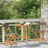 Zestaw bistro 3 pcs Olej Naturalny Lite Drewno Akacji