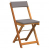 Zestaw bistro 3 pcs Olej Naturalny Lite Drewno Akacji